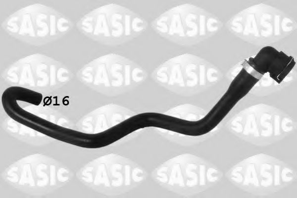 Патрубок радиатора SASIC 3406285