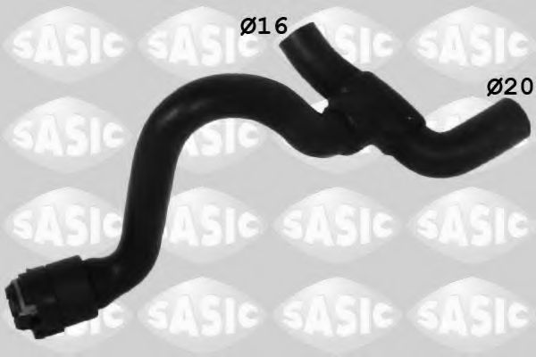 Патрубок радиатора SASIC 3406288