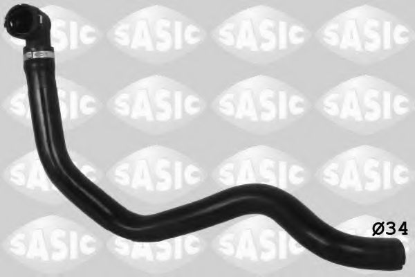 Патрубок радиатора SASIC 3406314