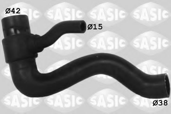 Патрубок радиатора SASIC 3406320