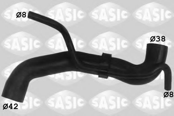Патрубок радиатора SASIC 3406321