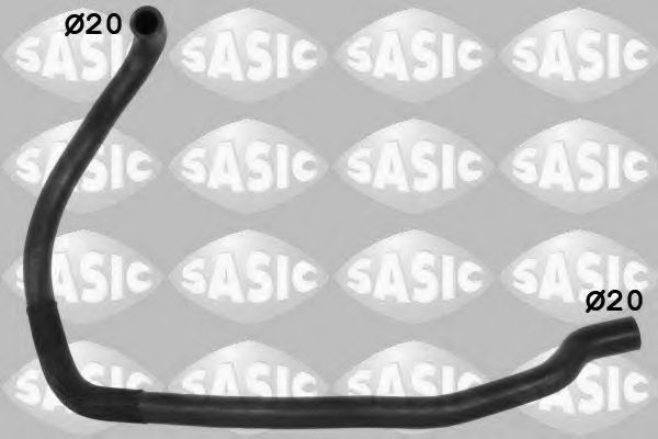Патрубок радиатора SASIC 3406257