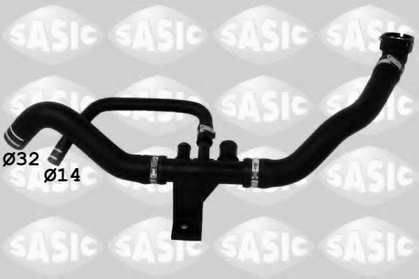 Патрубок радиатора SASIC 3400206
