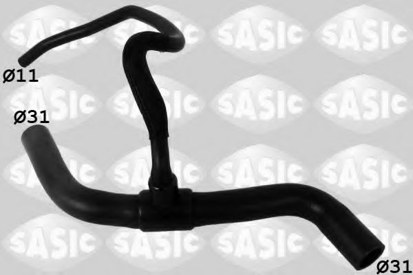 Патрубок радиатора SASIC 3404159