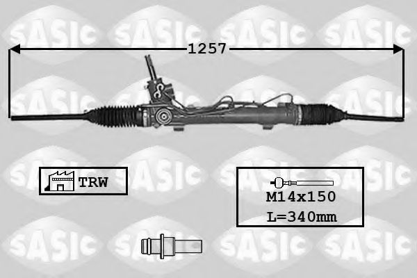 Рулевая рейка SASIC 7170038