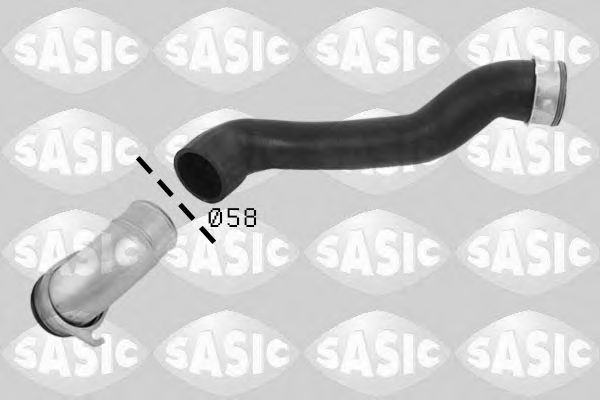 Патрубок наддува SASIC 3336052