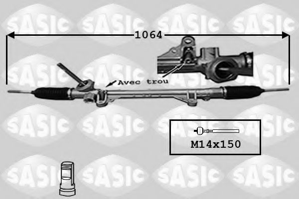 Рулевая рейка SASIC 7174030