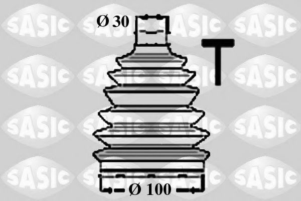 Комплект пыльника шруса SASIC 1906055