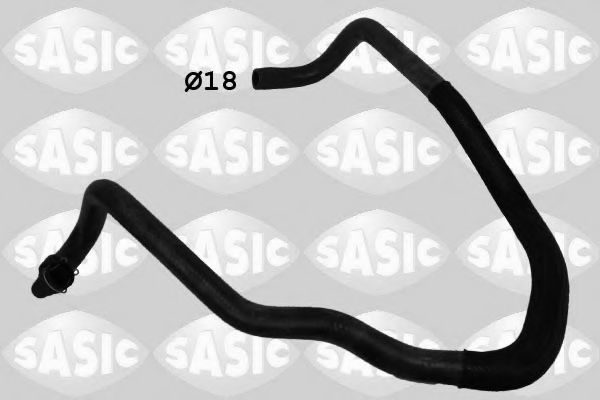 Патрубок радиатора SASIC 3400211