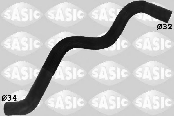 Патрубок радиатора SASIC 3404126