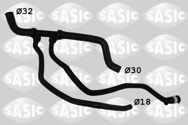 Патрубок радиатора SASIC 3404162