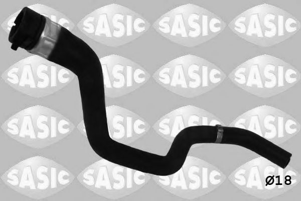 Патрубок радиатора SASIC 3404165