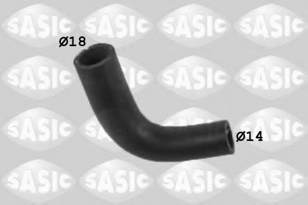 Патрубок радиатора SASIC 3406374