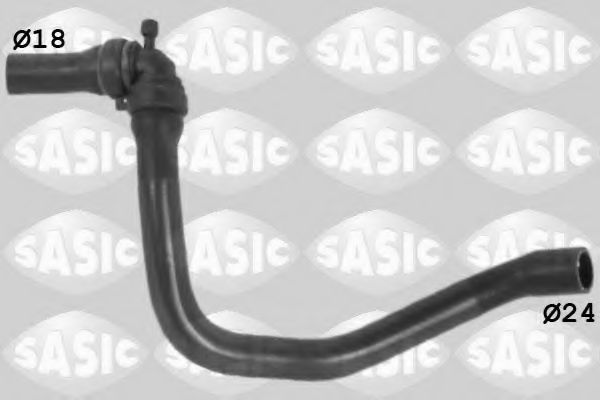 Патрубок радиатора SASIC 3404181