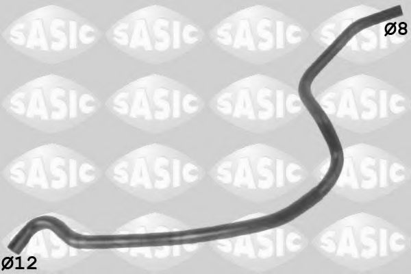 Патрубок радиатора SASIC 3406329