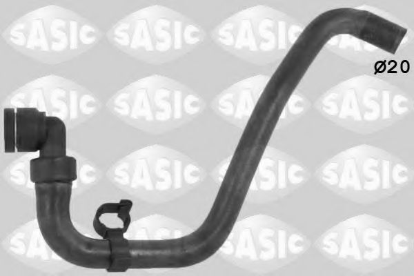 Патрубок радиатора SASIC 3406333