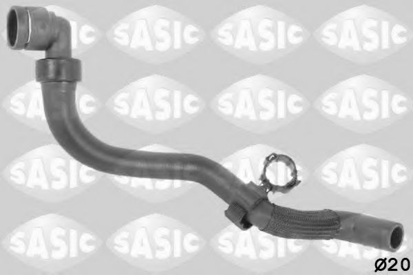 Патрубок радиатора SASIC 3406335