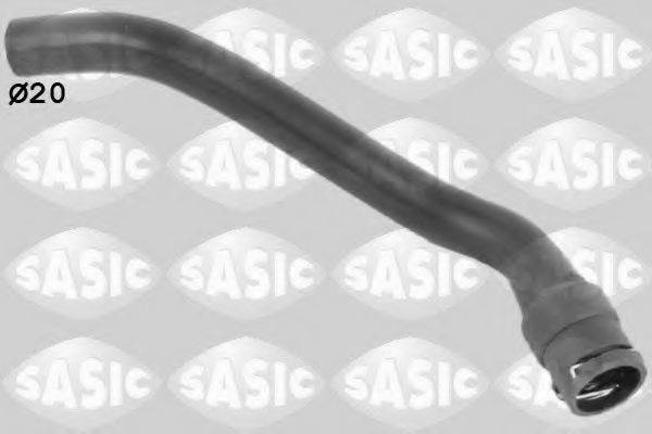 Патрубок радиатора SASIC 3406349