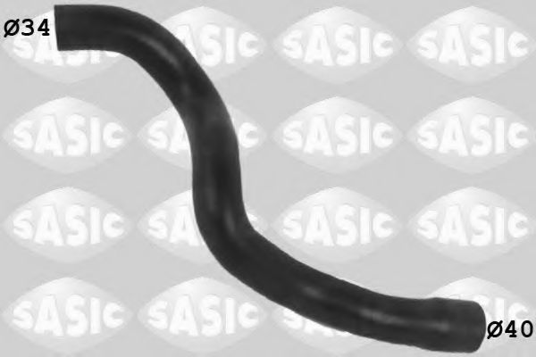 Патрубок радиатора SASIC 3406360