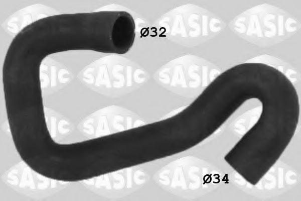 Патрубок радиатора SASIC 3406363