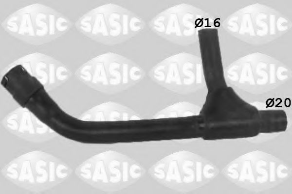 Патрубок радиатора SASIC 3406369