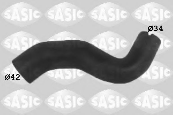 Патрубок радиатора SASIC 3406371
