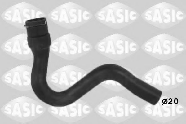 Патрубок радиатора SASIC 3406378