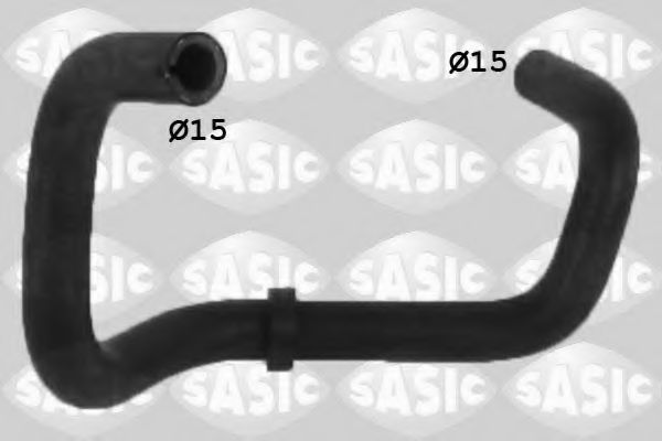 Патрубок радиатора SASIC 3400217
