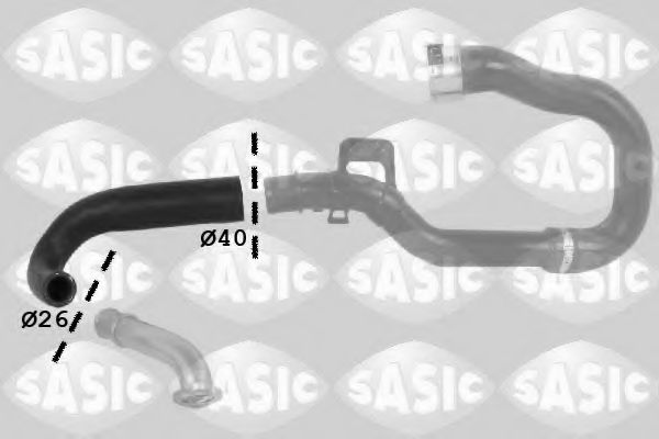 Патрубок наддува SASIC 3336124