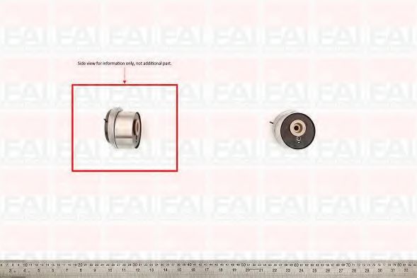 Натяжной ролик ремня ГРМ FAI T1162