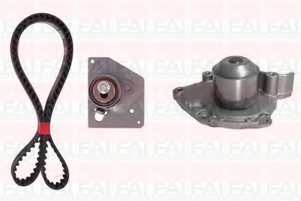 Комплект ГРМ с помпой FAI TBK356-6327