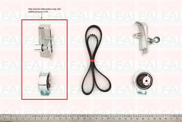 Комплект ГРМ FAI TBK385
