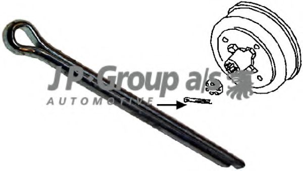 Шплинт JP GROUP 1101300100