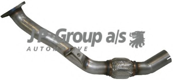 Приемная труба глушителя JP GROUP 1120202000