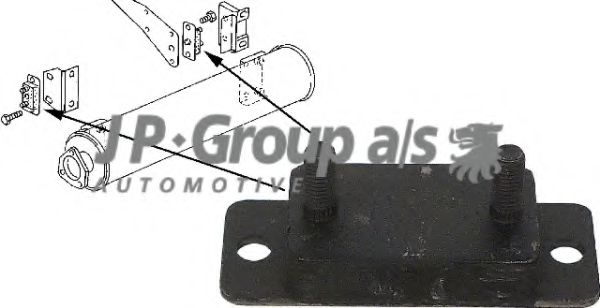 Кронштейн глушителя JP GROUP 1121603600