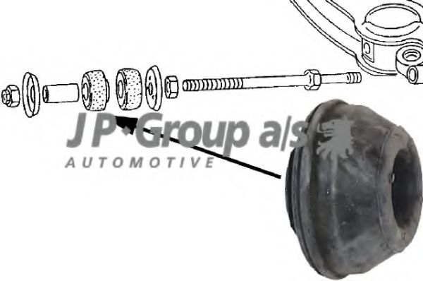 Сайлентблок рычага JP GROUP 1140201200