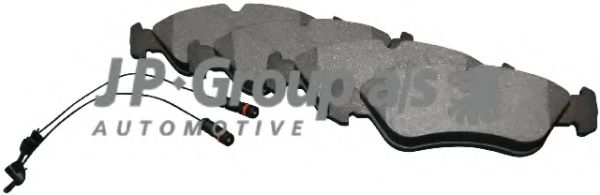 Тормозные колодки JP GROUP 1163705510
