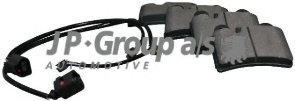 Тормозные колодки JP GROUP 1163707110