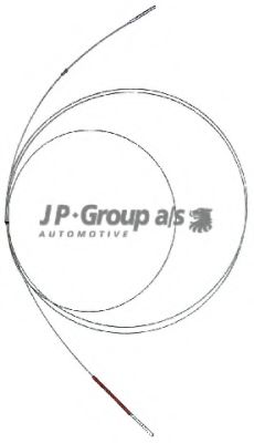 Тросик газа JP GROUP 1170100300