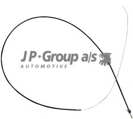 Трос замка капота JP GROUP 1170700900