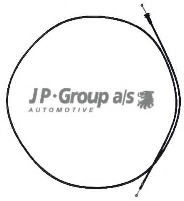 Трос замка капота JP GROUP 1170701100