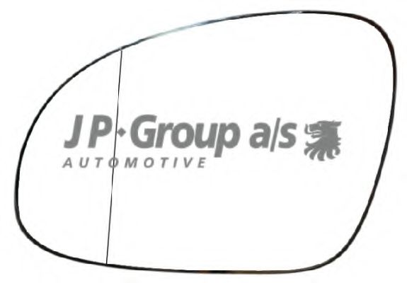Стекло наружного зеркала JP GROUP 1189304570