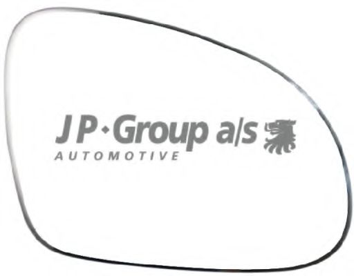 Стекло наружного зеркала JP GROUP 1189304580