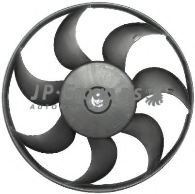 Вентилятор охлаждения двигателя JP GROUP 1299100400