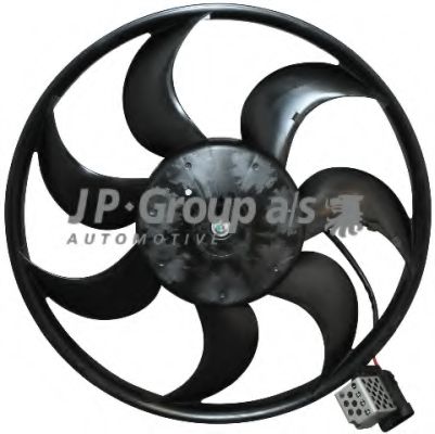Вентилятор охлаждения двигателя JP GROUP 1299101000