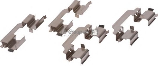 Скобы тормозных колодок JP GROUP 1463650610