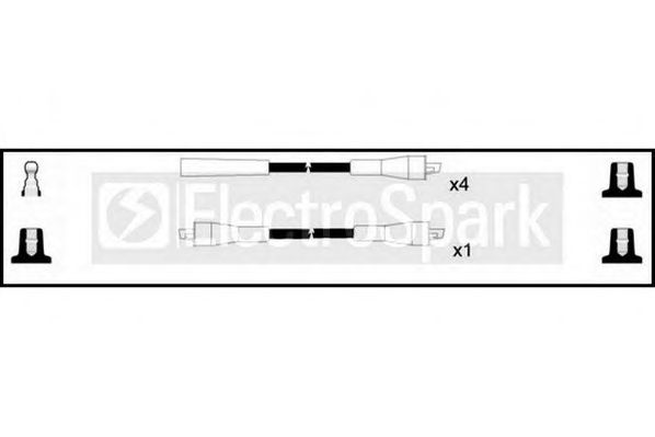 Комплект проводов зажигания standard OEK938