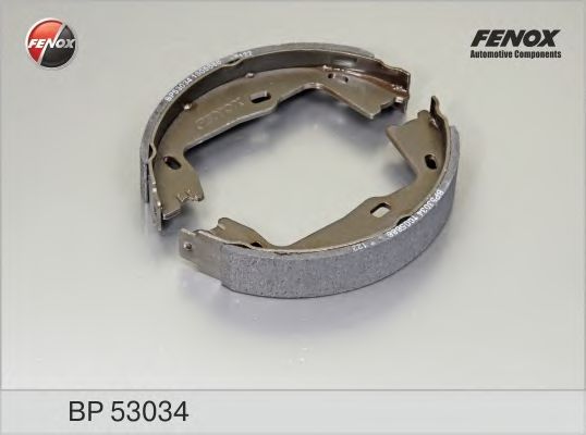 Тормозные колодки барабанные fenox BP53034