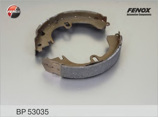 Тормозные колодки барабанные fenox BP53035