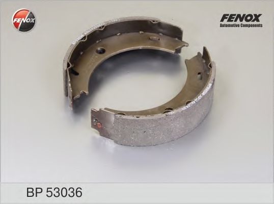 Тормозные колодки барабанные fenox BP53036